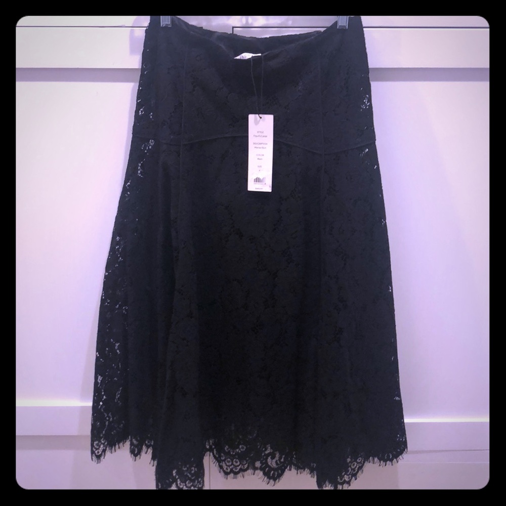 NWT Veronica Beard Lace Skirt